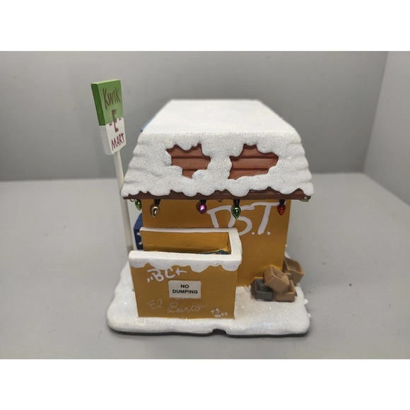 KWIK-E-MART THE SIMPSONS / HAWTHORNE CHRISTMAS VILLAGE COLLECTION #A6689 - Picture 3 of 9